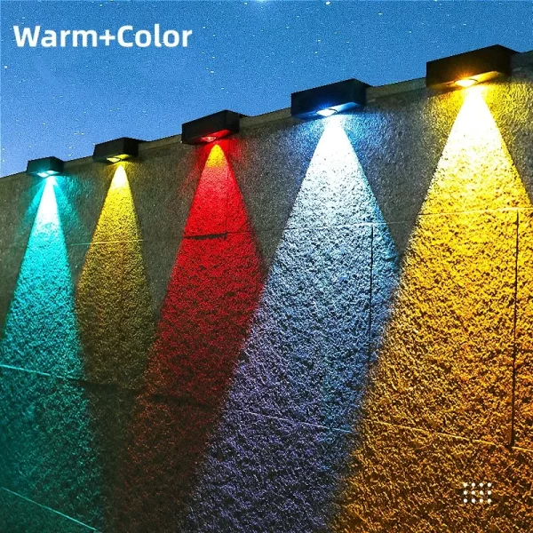 Waterproof Solar Powered Lamps Balcony Stairs Super Bright Street Lighting Outdoor Sunlight LED Solar Lights Garden Lights - Image 4