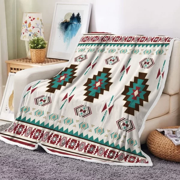 Microfiber Ethnic Bohemian Mexico Blankets Striped Boho Bed Blankets Plaid Sofa Mats Outdoor Travel Rug Beach Picnic Blanket